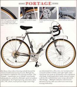 Raleigh Touring Catalog, 1984