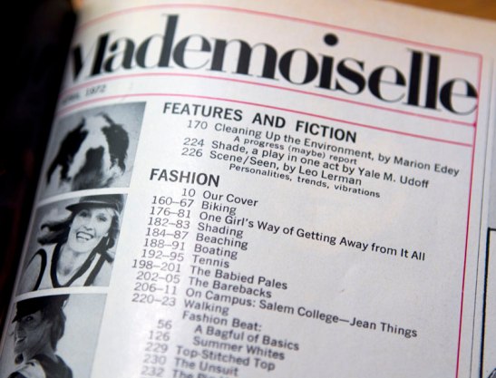 Mademoiselle April, 1972