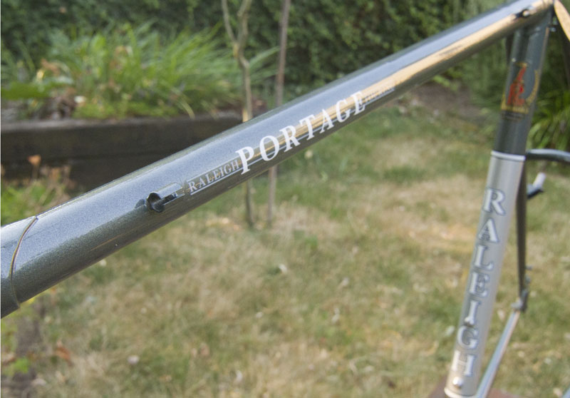 RALEIGH Professional Top Tube Decal – Vintage Bicycle Frame Sticker, NOS, Made For Raleigh Pro