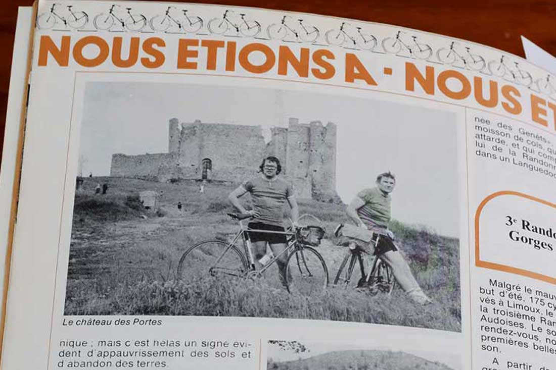 BG12067 - INSIGNE BADGE SEMAINE FEDERALE DU CYCLOTOURISME LIBOURNE 1981
